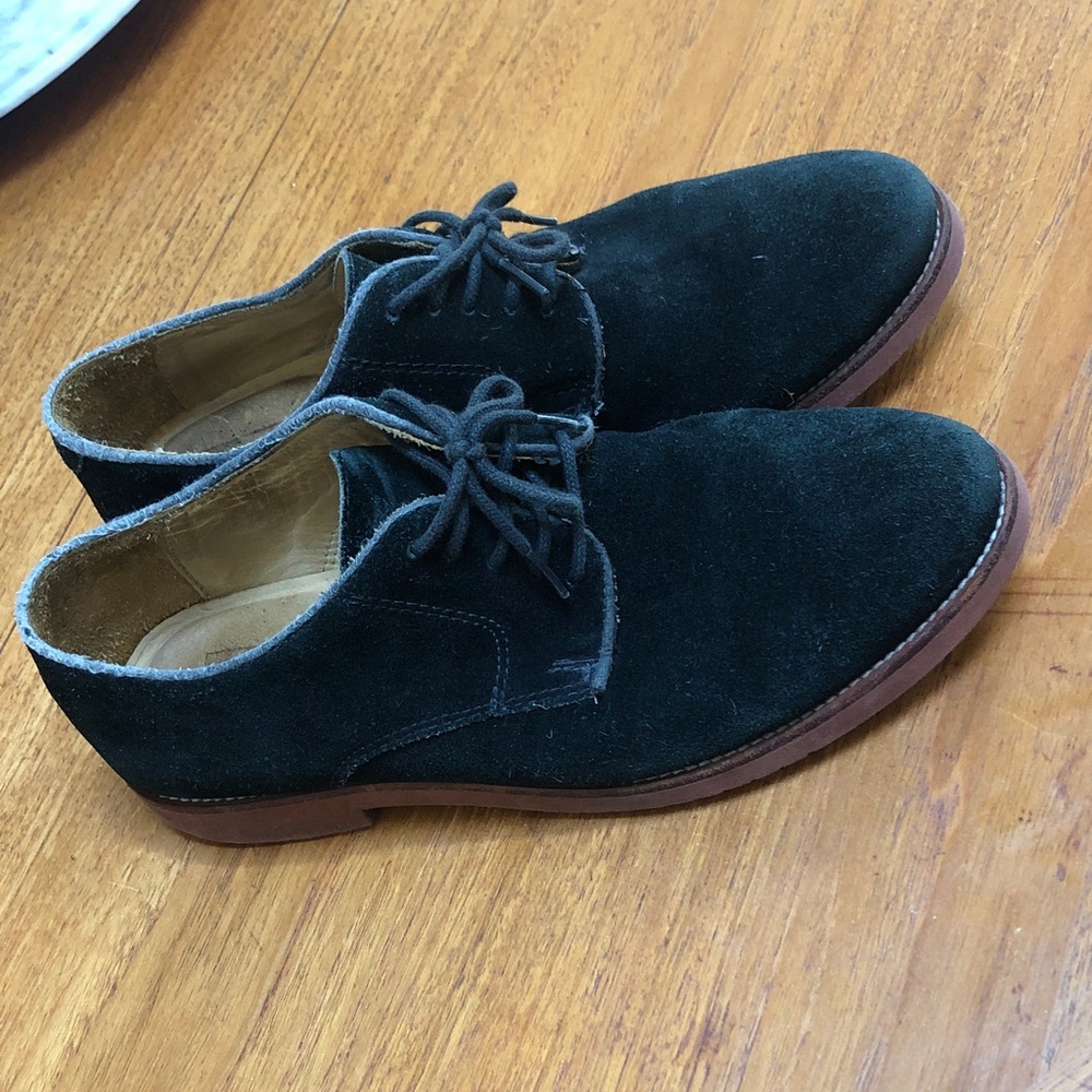 Mercanti Fiorentini Black Suede Derbys